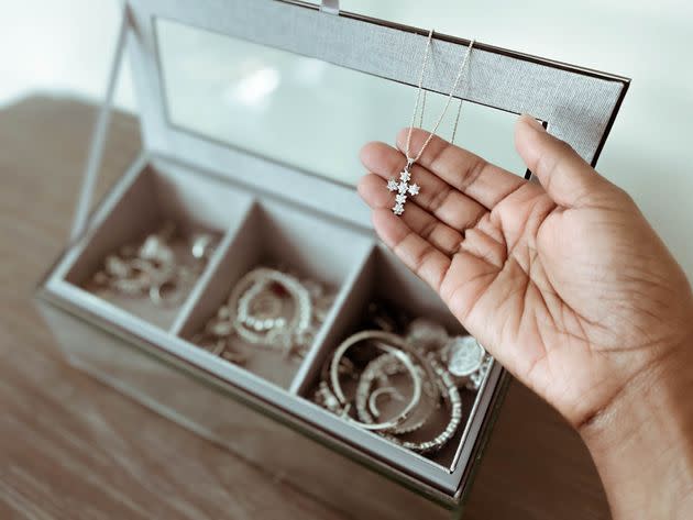 Storing sales silver jewelry