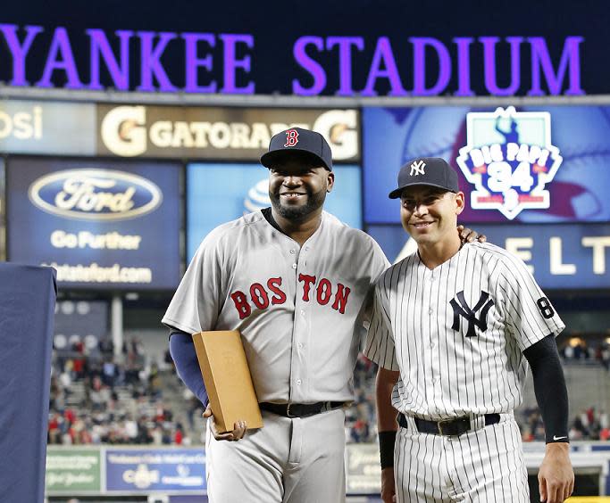 A Yankees-Red Sox regular season game somewhere other than Yankee Stadium or Fenway Park? It could happen. (AP)