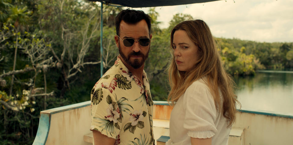 Episode 1. Justin Theroux and Melissa George in 