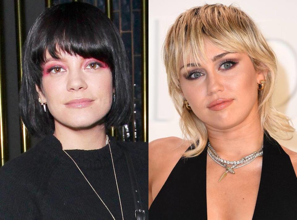 Lily Allen, Miley Cyrus