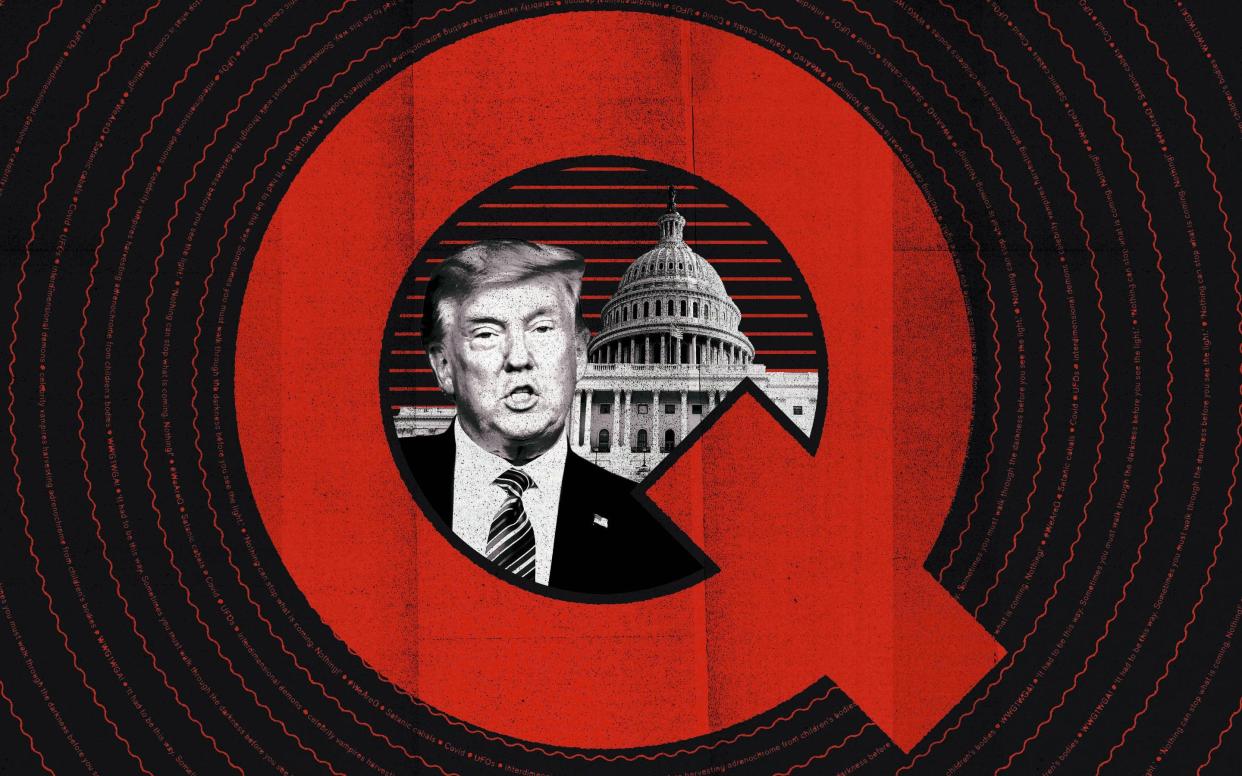 Fears a QAnon conspiracy theory could lead to another attack on the US Capitol