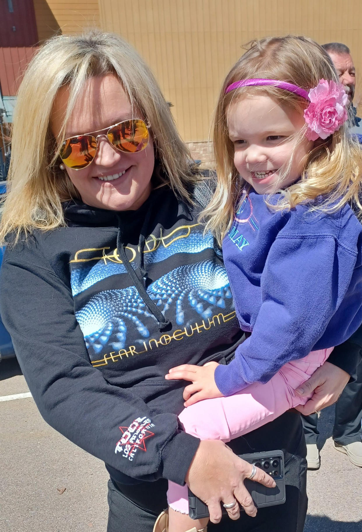 Columbine survivor Missy Mendo and her 4-year-old daughter, Ellie (Courtesy Missy Mendo)