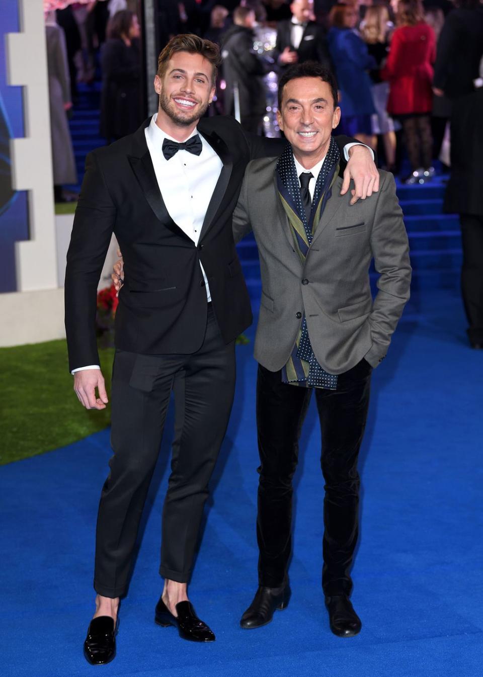 Matt Law and Bruno Tonioli