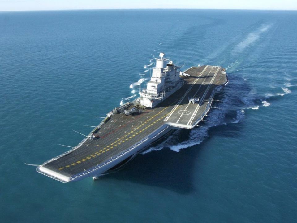 vikramditya aircraft carrier india