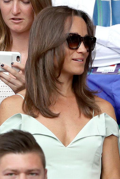 Pippa channels Kate at Wimbledon