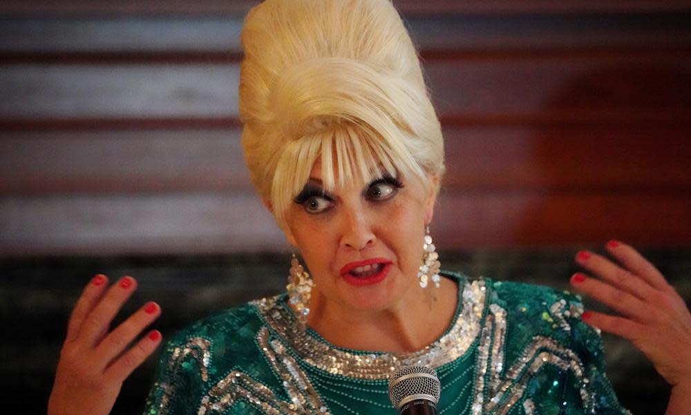 Suzanne Sole as Ivana Trump in The First Annual Trump Family Special.