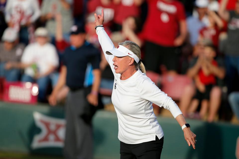 Coach Patty Gasso and the Sooners enter the NCAA Tournament with a 49-2 record.