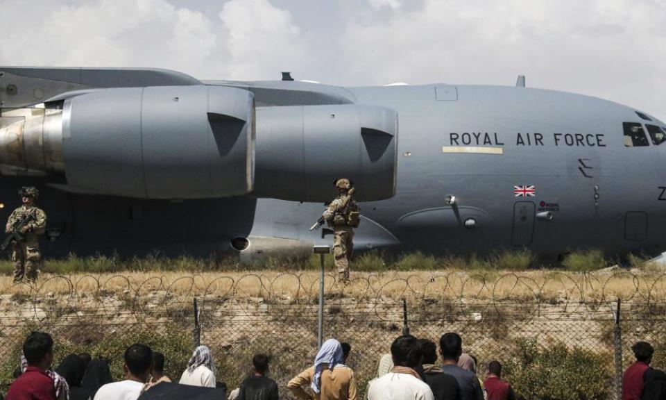 <span>Photograph: Ben Shread/AP</span>