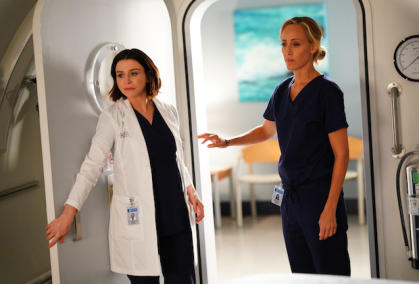 Greys Anatomy Recap Season 16 Episode 10 owen proposes teddy engaged