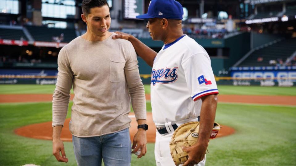 oakland athletics v texas rangers