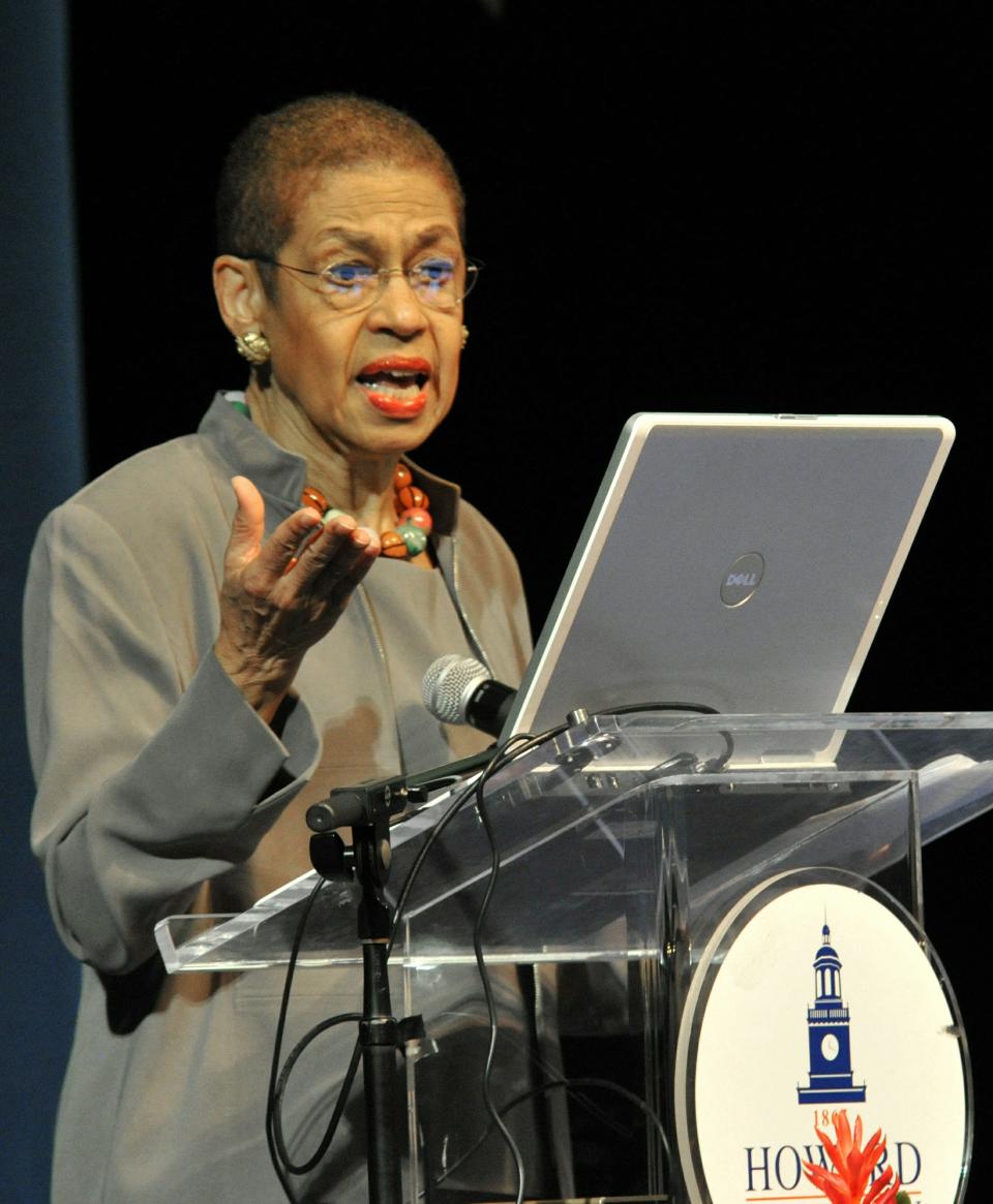 Del. Eleanor Holmes Norton speaks at Howard University