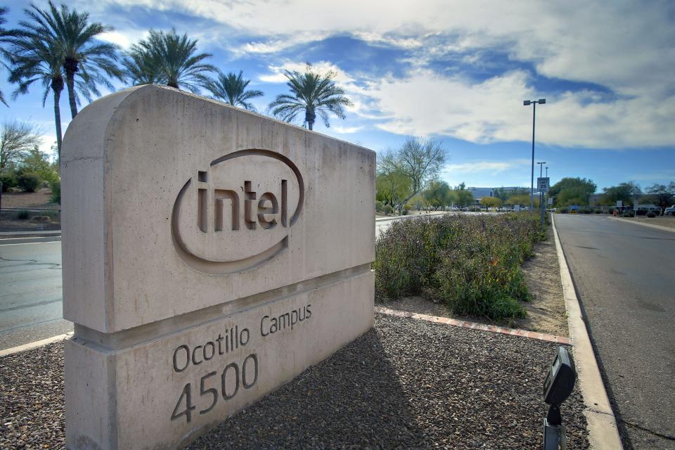 Intel's campus in Chandler, Ariz.