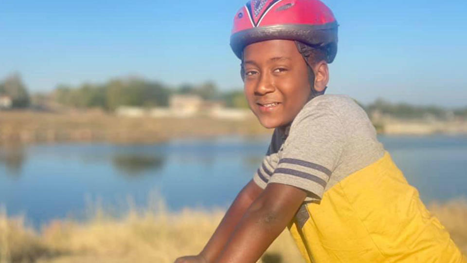 Pictured is 12-year-old Joshua Haileyesu who died after taking part in a TikTok challenge