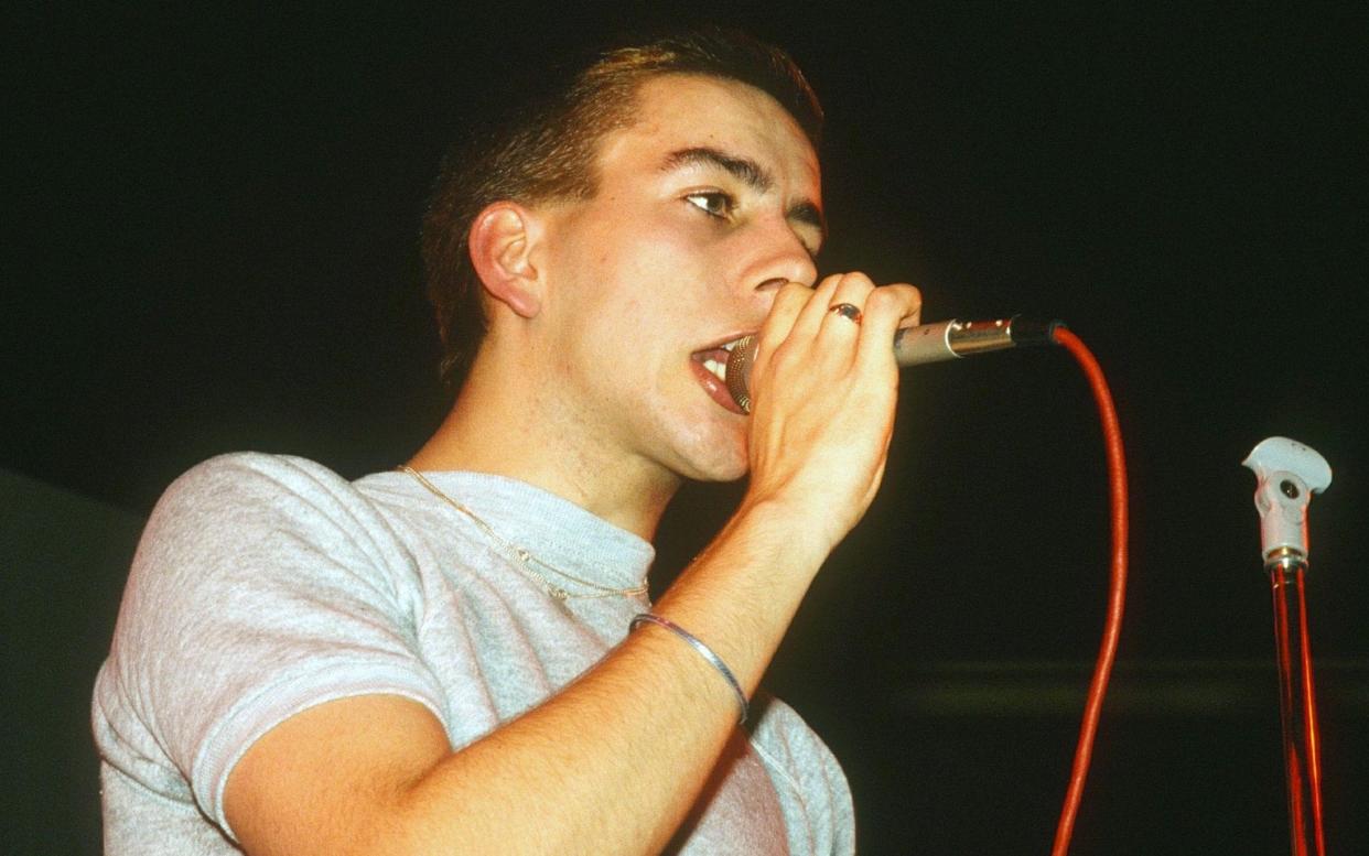 Terry Hall performing with the Specials in 1979 - Sheila Rock/Shutterstock