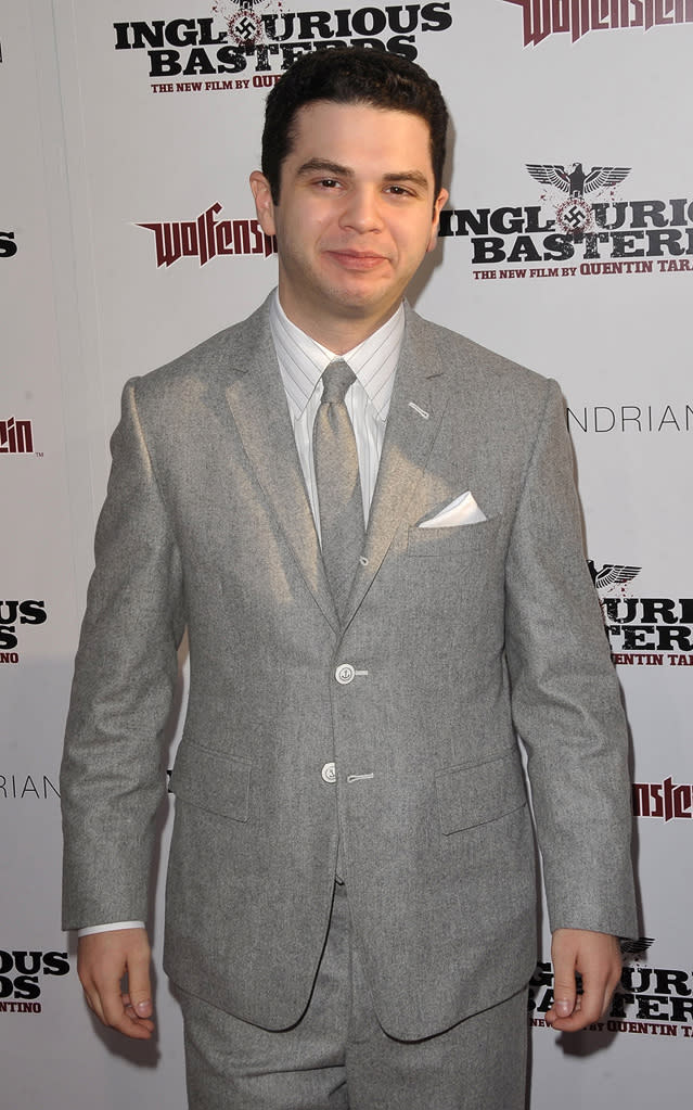 Inglourious Basterds LA Premiere 2009 Samm Levine