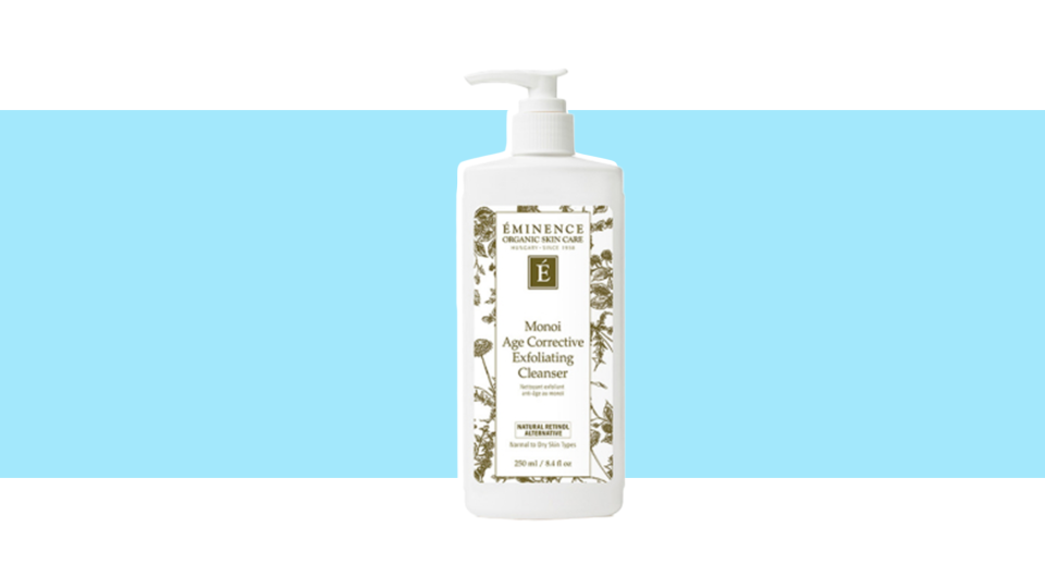Refresh your face with the Eminence Organic Skin Care Monoi Age Corrective Exfoliating Cleanser.