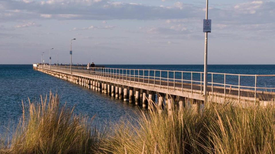 Supplied Editorial Rye Pier, Mornington Peninsula, Victoria. Picture: Parks Victoria