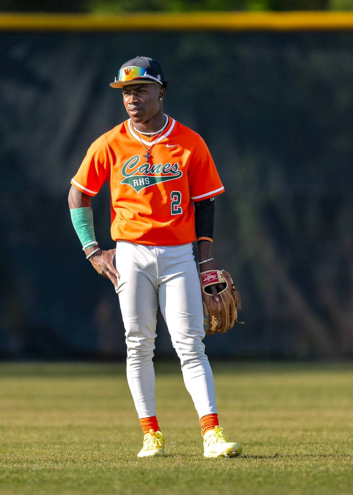 Joshua Vinson scored 28 runs this season and hit 25 singles, 12 doubles and three home runs. He also had 31 RBIs and 33 stolen bases. Vinson batted .353 this year in his senior season, according to MaxPreps.