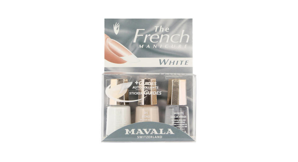 Mavala French Manicure White Set