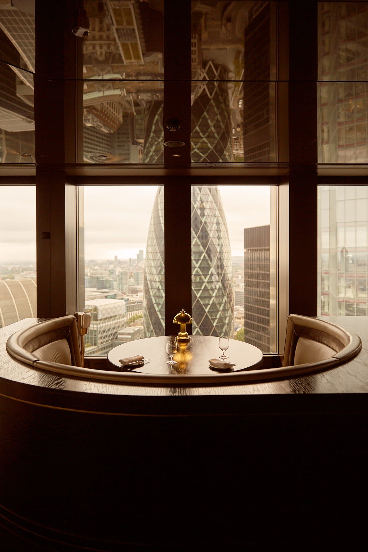 Would you like a gherkin with that? Tables at City Social come with a side order of fabulous views (Press handout)