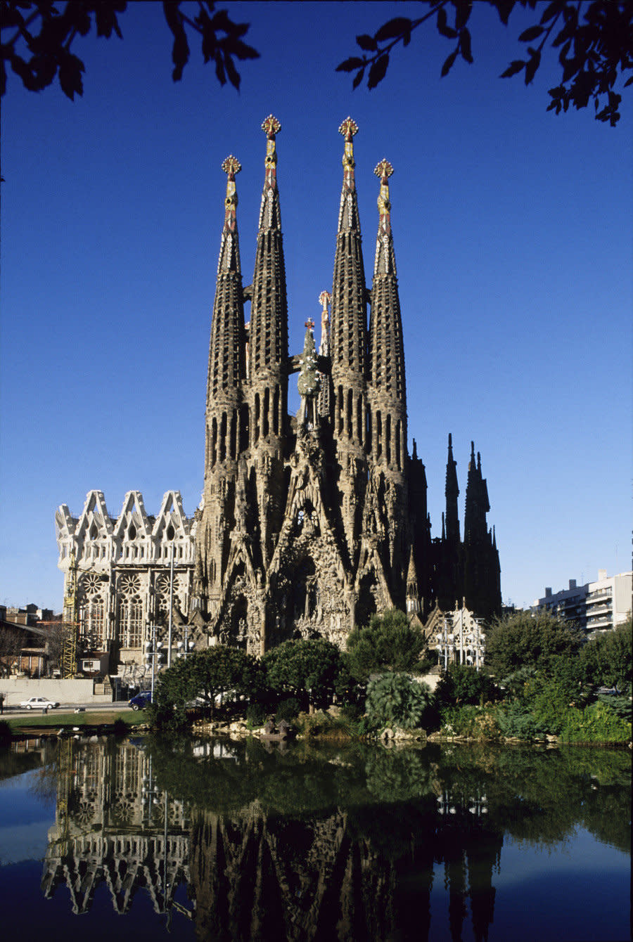 <em>Designed by Antoni Gaudi in 1882.</em><br> "The Sagrada Familia church might be called one of the strangest monuments of the Catholic faith."