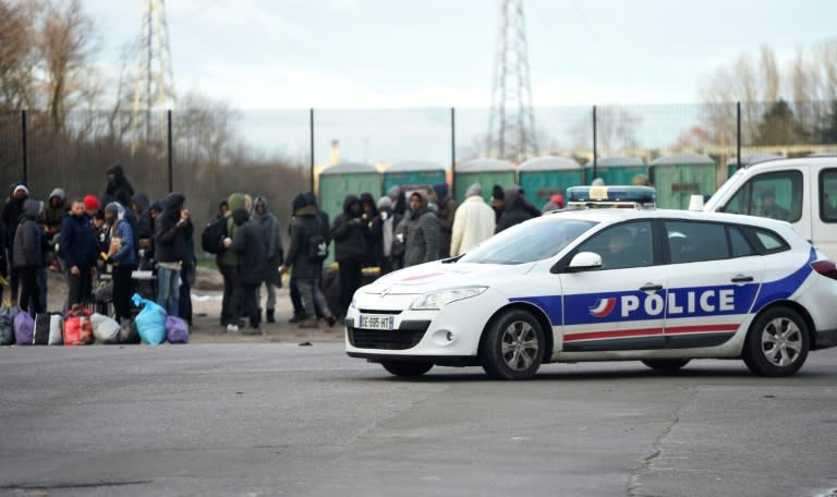 Three fights across Calais drew in hundreds of the migrants camped out in the hope of stowing away on a truck to England