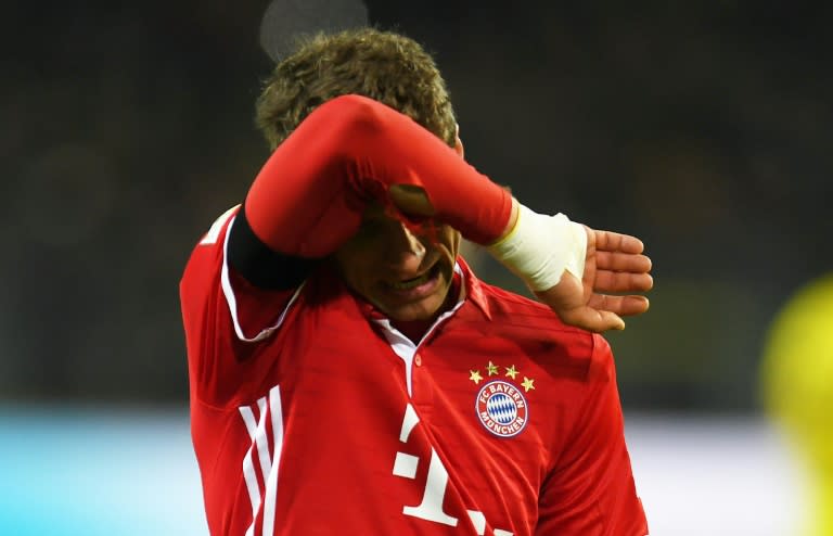 Thomas Mueller has yet to score in the Bundesliga this season