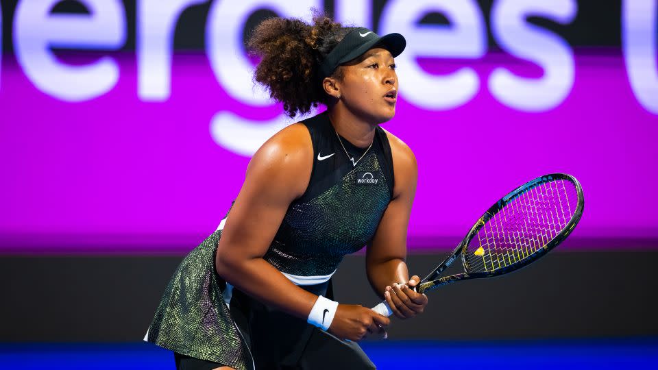 Osaka has reflected on how becoming a mother has affected her attitude towards tennis, saying "It feels like I'm starting new." - Robert Prange/Getty Images