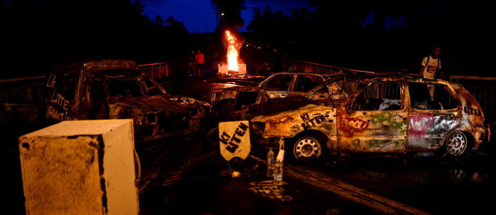 Sept interpellations ont eu lieu lundi en Guadeloupe après des affrontements entre gendarmes et manifestants sur deux barrage réinstallés. (Image d'illustration)
