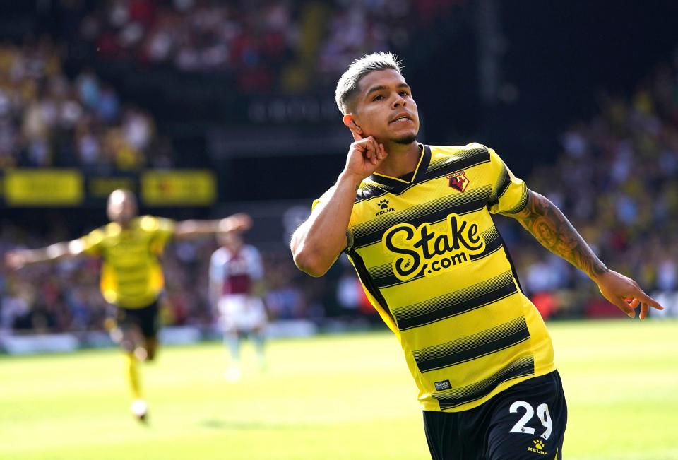 Cucho Hernandez reportedly wanted to leave Watford because he could not be guaranteed playing time.