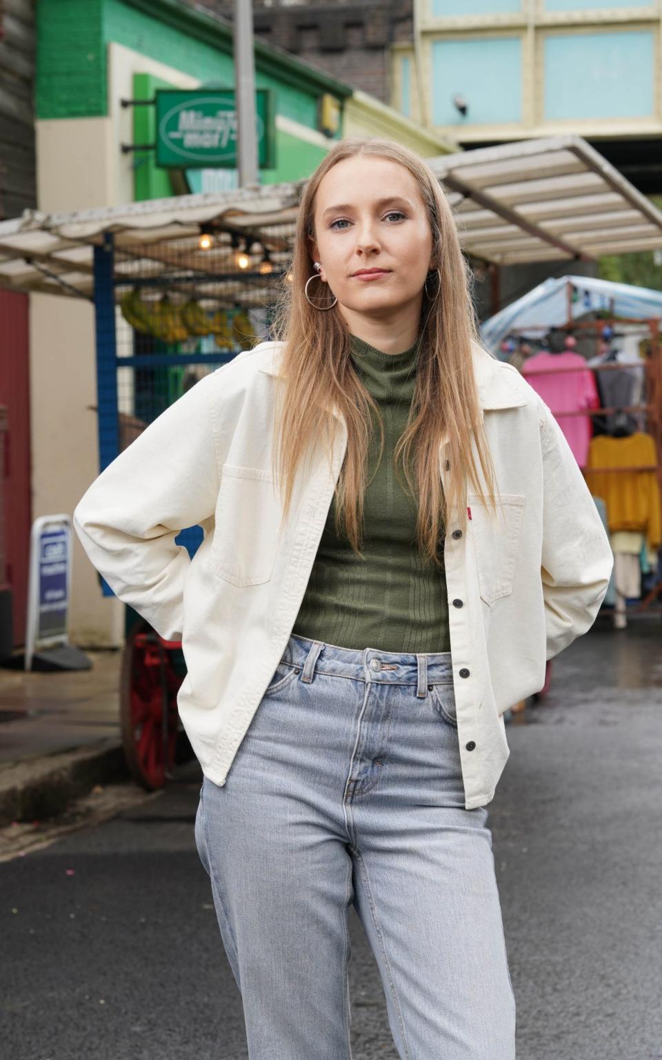 Rose Ayling-Ellis was the first long-term deaf character in EastEnders and joined the soap as Frankie Lewis in 2020 - Kieron McCarron/BBC