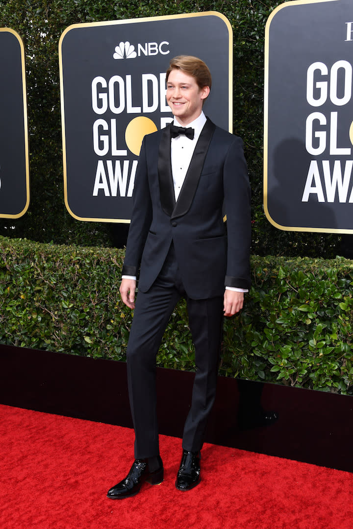 Joe Alywn at the Golden Globe Awards 2020