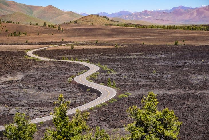 The Loop Road in Craters of the Moon National Monument