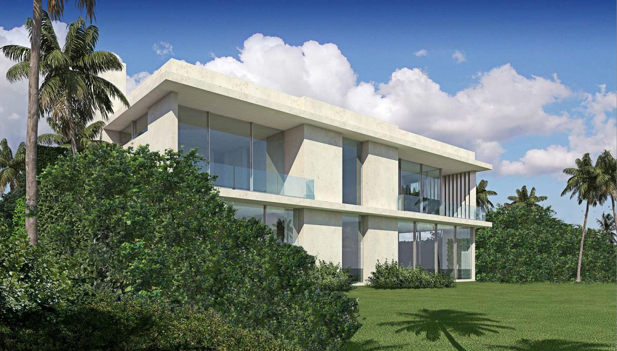 The town's 2016 rejection of this design for a contemporary-style house planned for Donald Burns' property at 1021 N. Ocean Blvd. was at the center of a federal lawsuit questioning the constitutionality of the town's architectural review process.