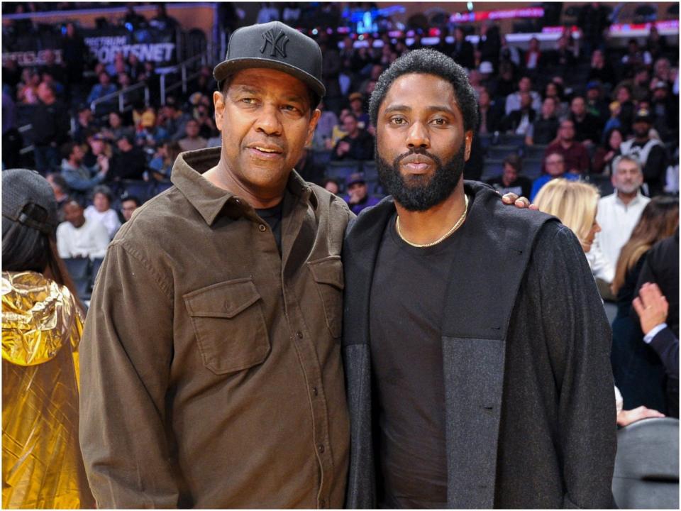 Denzel and John David Washington together