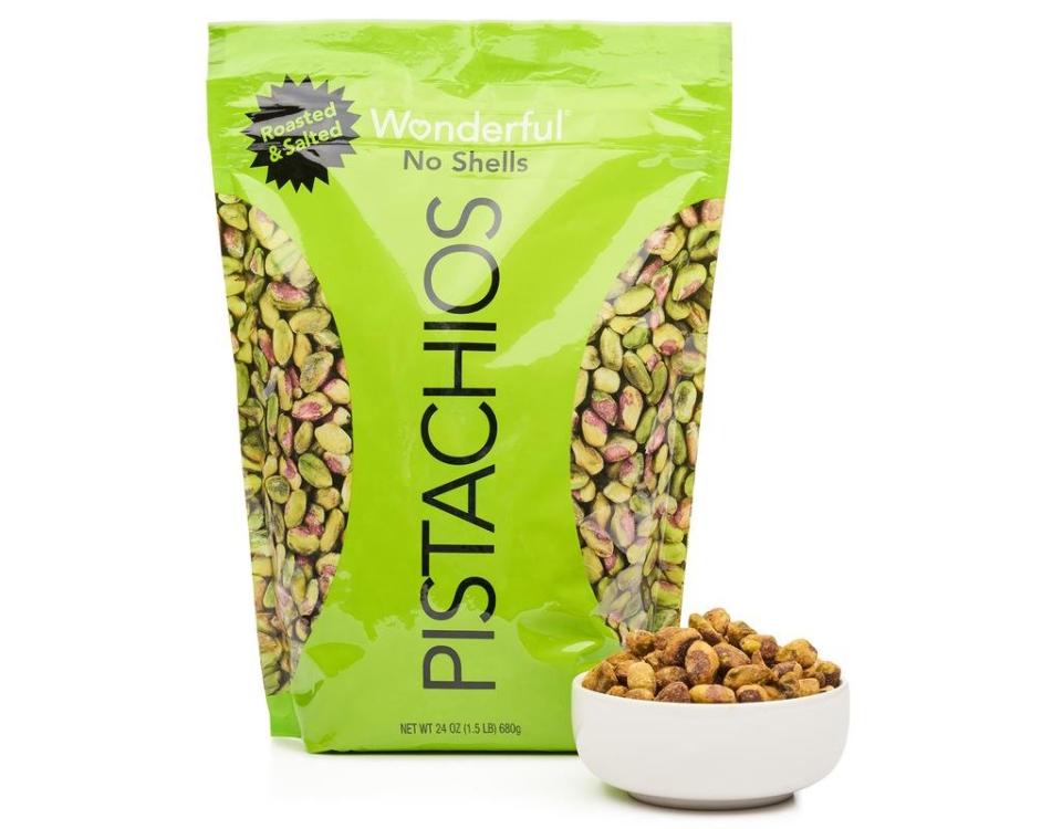 Roasted and Salted No-Shell Wonderful Pistachios