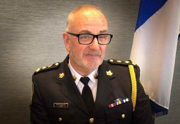 Cape Breton Regional Municipality is starting the process to hire a replacement for police Chief Peter McIsaac, who has been on sick leave since the summer of 2019. (Tom Ayers/CBC - image credit)