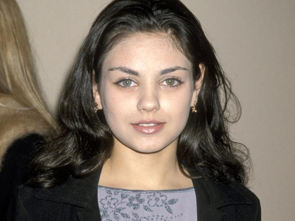 Mila Kunis in January 1999.