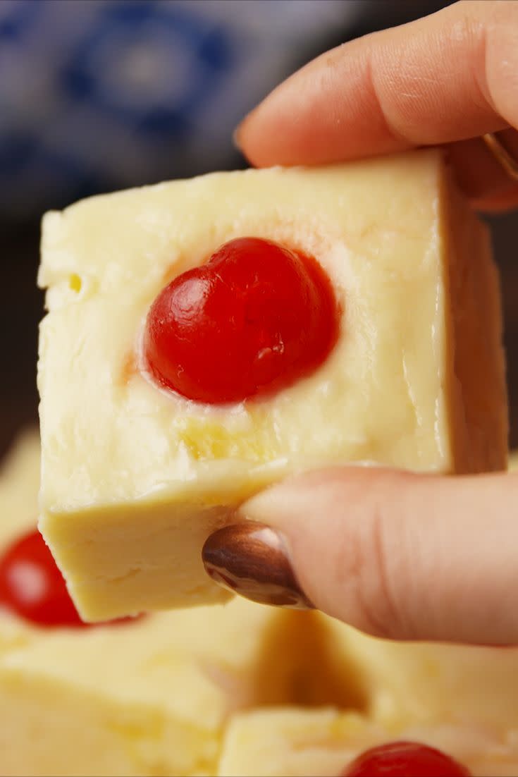 Pineapple Upside Down Fudge