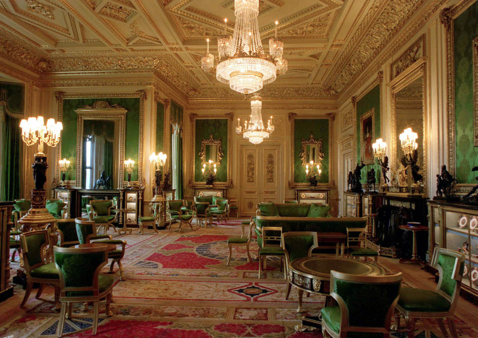 À l'intérieur du château de Windsor