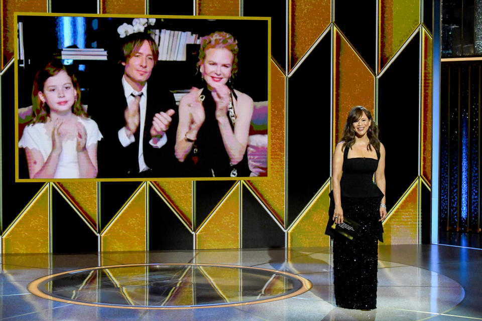 Nicole Kidman, Keith Urban y su familia. (Getty Images)