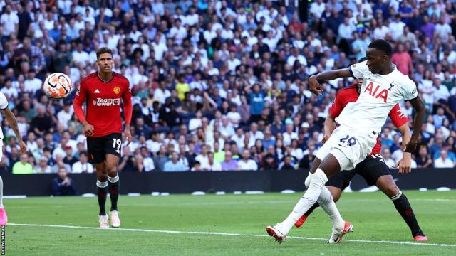 Tottenham Hotspur 2-0 Manchester United: Spurs earn boss Ange Postecoglou first Premier League win