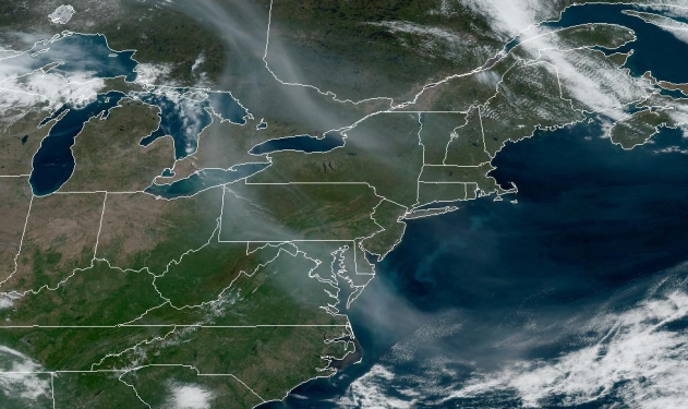 Canada wildfire smoke