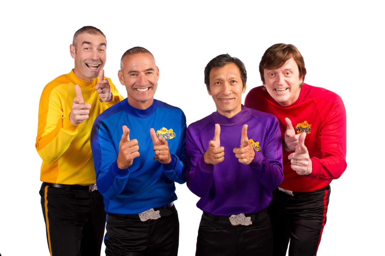 The Wiggles are reuniting to help the bushfire effort, and they're dishing on their early days. Photo: The Wiggles