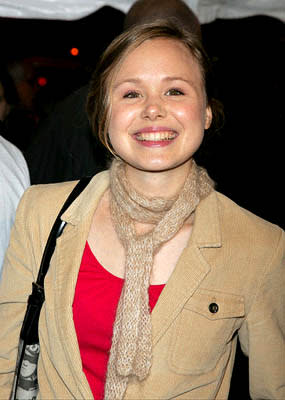 Alison Pill at the NY premiere of Paramount's Elizabethtown