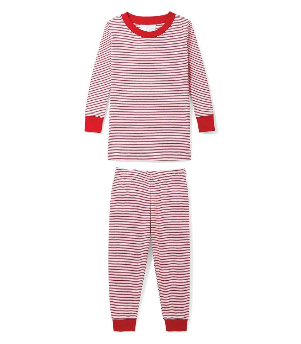 5) Kids Long-Long Set in Classic Red