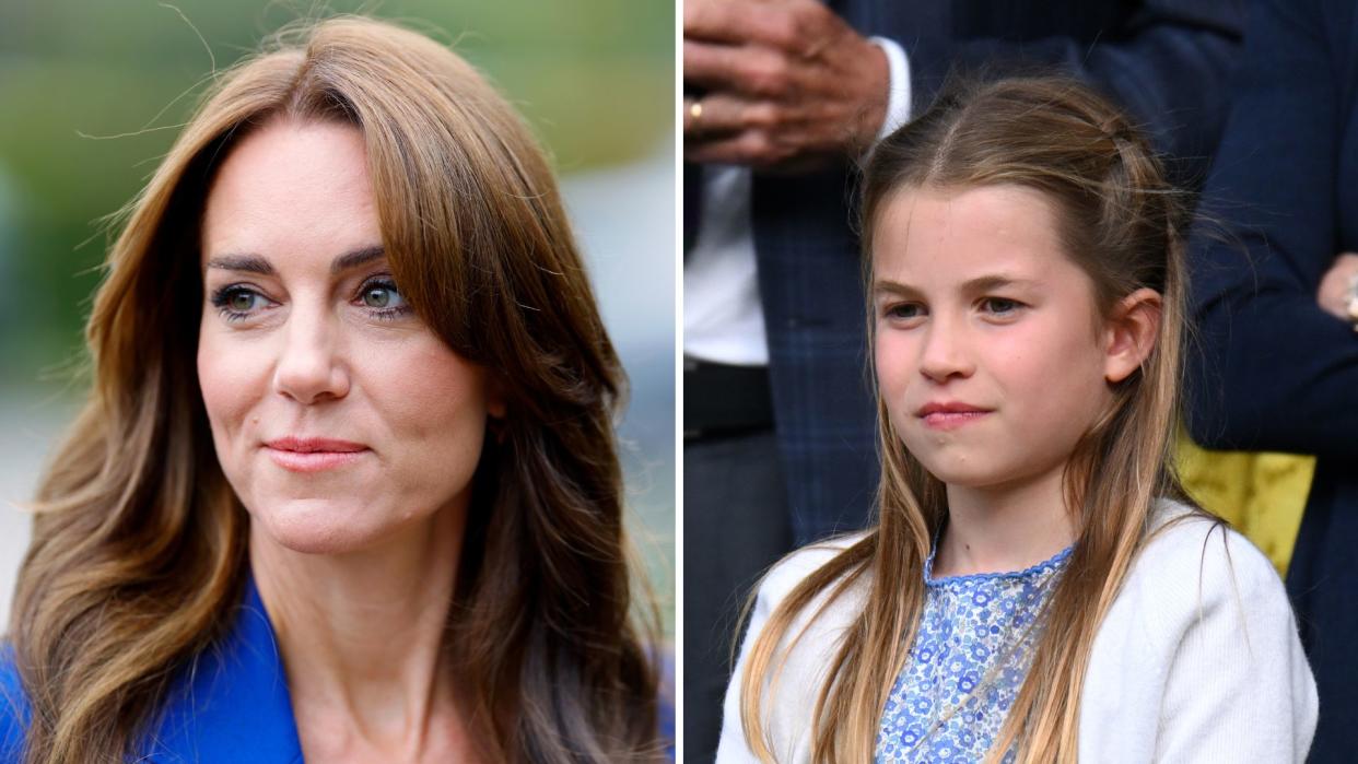  Kate Middleton's "still got" skill she's reportedly teaching Princess Charlotte. Seen here are the Princess of Wales and Princess Charlotte at different occasions. 