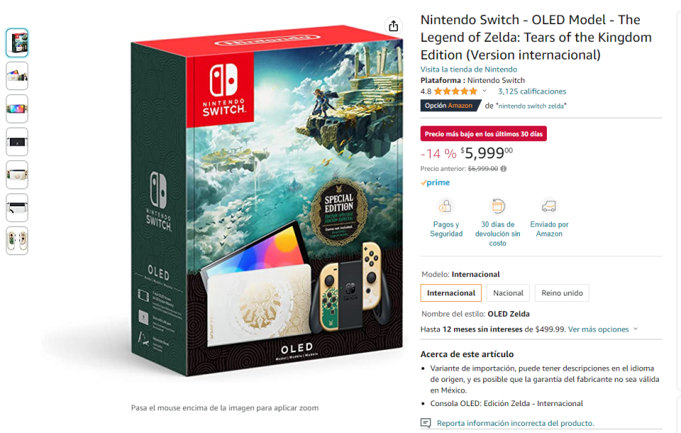 ¿Aprovecharás la oferta del Switch OLED?