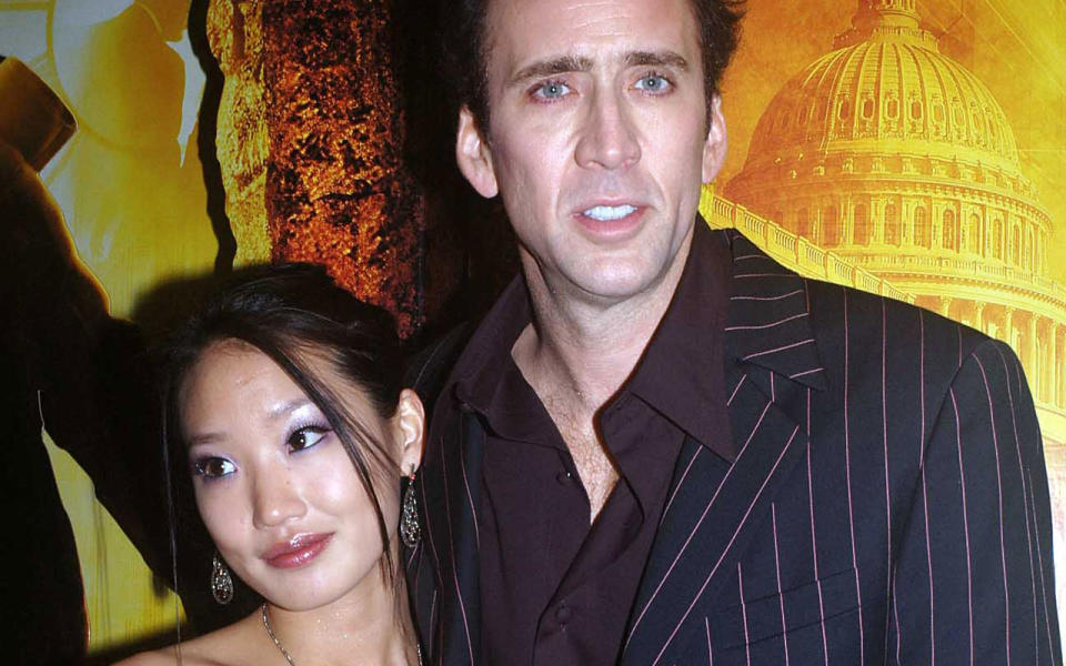 Nicholas Cage and Alice Kim