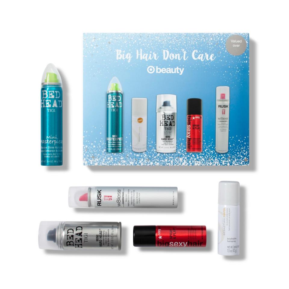 Target Big Hair Don’t Care hair styling gift set